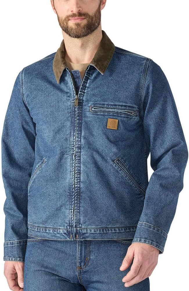 Carhartt Men's Denim Detroit Jacket