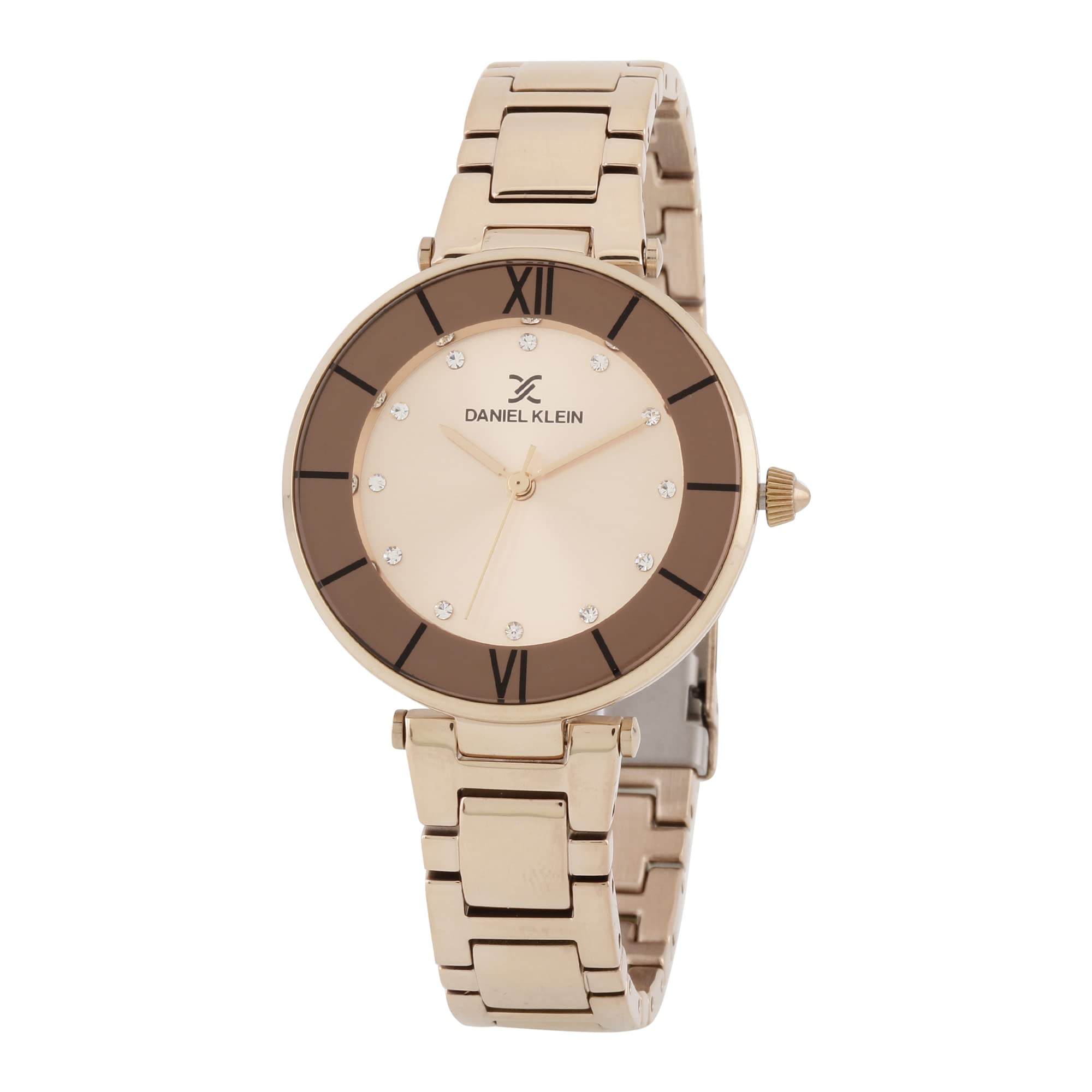 Daniel Klein Stainless Steel Analog Rose Gold Dial Womens Watch-Dk.1.12815-2 (B09BV19ZR3) Amazon Price History, Amazon Price Tracker