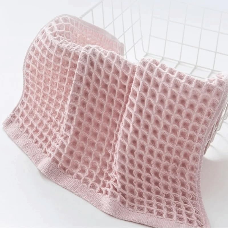 JSEIAJB Cotton Towels 2 34x74cm Hand Towels and 1 70x140cm Bath Towel
