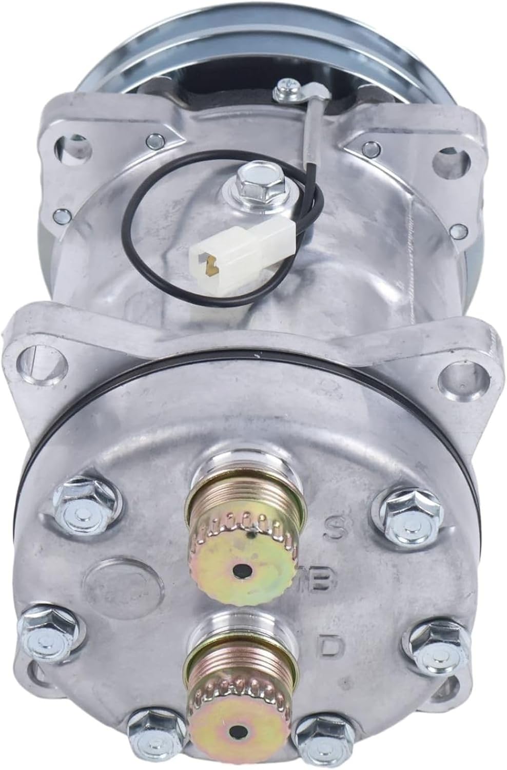 SD7H15 12V A/C Compressor 01103234 Compatible for Deutz-Fahr Tractor Agroplus 60 70 75 80 85 90 95 100