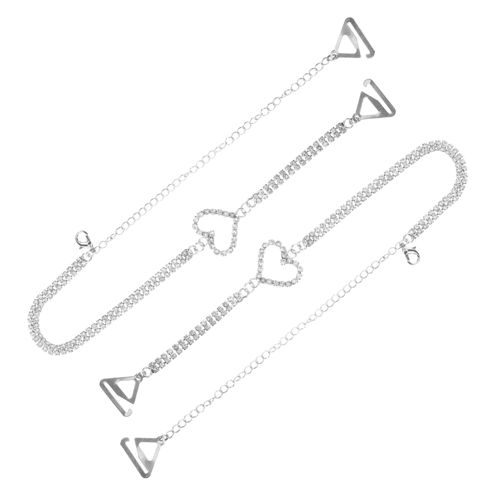 minkissy BH -zubehör Rückenfreie BHS Für Damen BH -träger Unterstützung Glänzende BH-träger Für Damen BH -gurthalter BH-träger Für Mädchen BH-träger Dekorativ Metall
