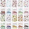 20 Pcs Seasonal Kitchen Towels Holiday Decorative Hand Towels Set Easter Spring Summer 4th of July Dish Cloths 16 x 24 Colorful Wash Cloths with Hanging LoopTruck