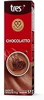 3 Corações Cápsula Chocolatto TRES - 10 unidades