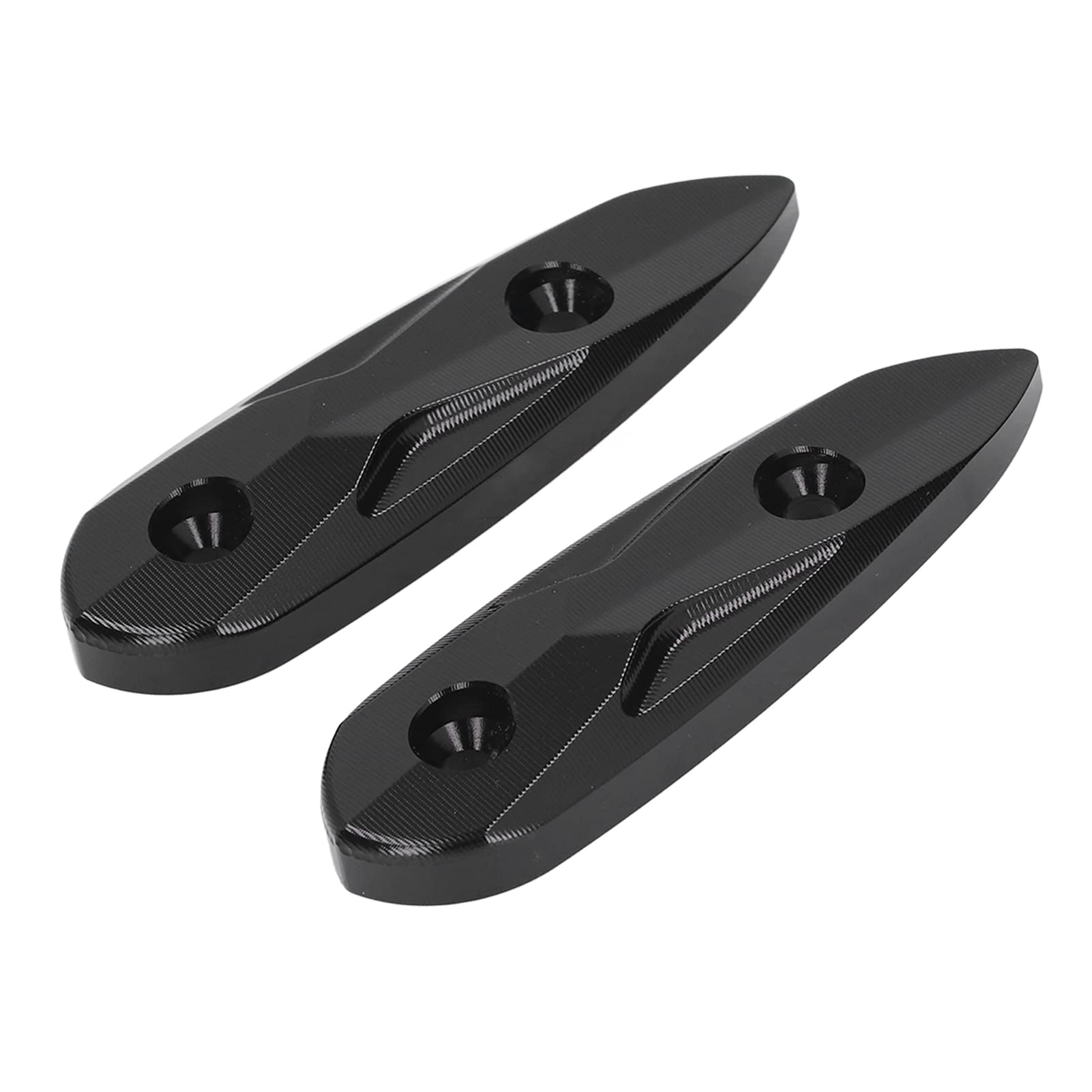 Couvercle de Trou de Miroir de Moto en Alliage D'aluminium, Capuchon Décoratif Noir pour R25 R3 MT03 2013 – 2020