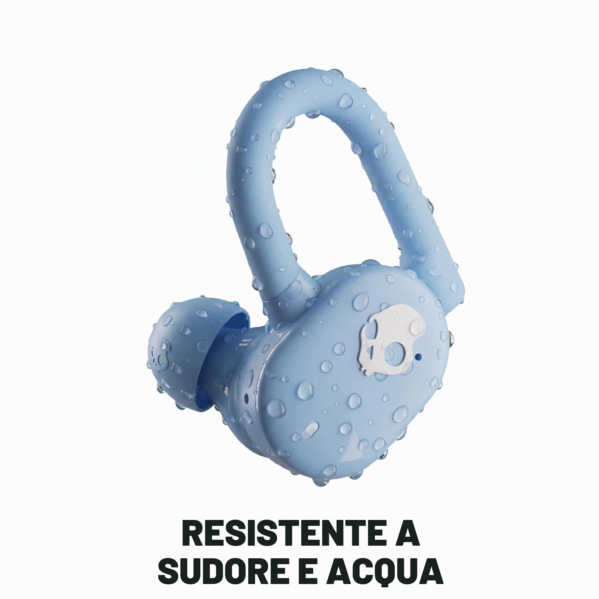 Skullcandy Push Play Active Auricolari Wireless Bluetooth In-Ear con Microfono, 34 Ore di Autonomia, Modalità Stay-Aware, Compatibili con iPhone e Android, Preppy Summer