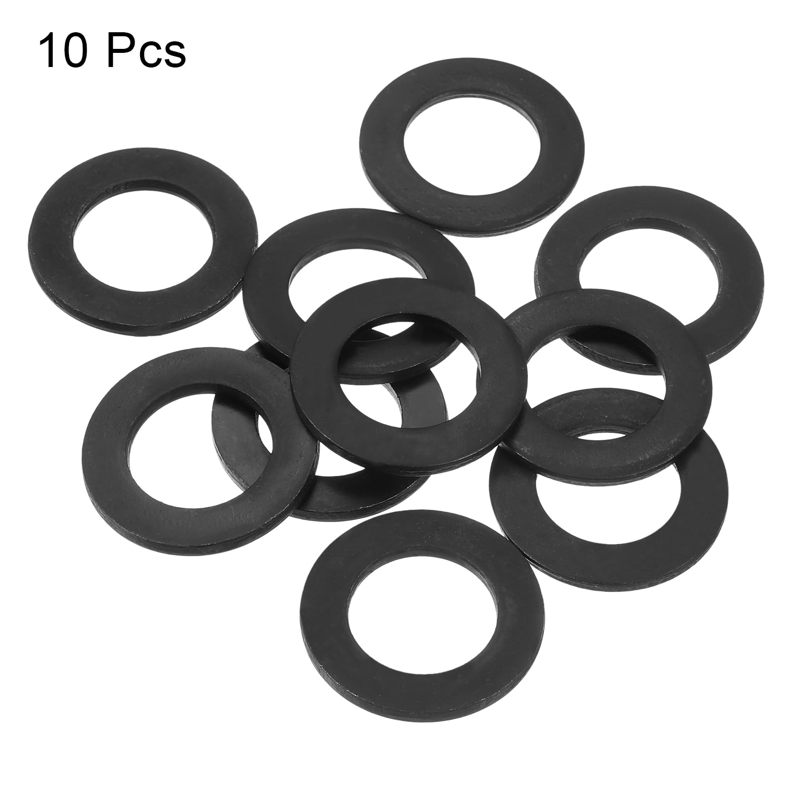 Sourcing Map 500 Arandelas Planas M2.5, Acero Al Carbono, 2.7 Mm