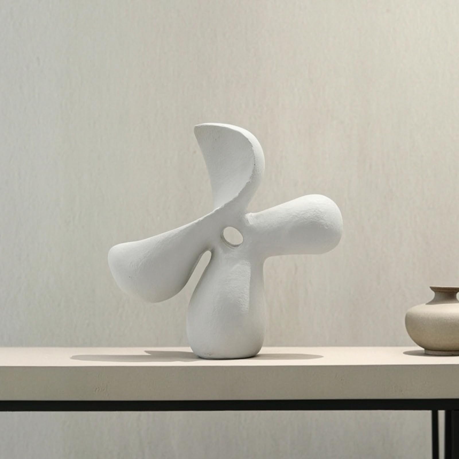 Escultura Conceptual Belleza en Lo Sencillo Adorno Mesa Estatua para Estantería, Recibidor