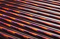 Vista 1 de Knit Picks Juego de agujas de tejer de madera de un solo punto recto US 4-11 (Radiant 14")