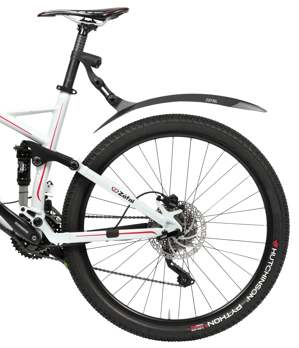 ZEFAL Deflector Pack - Błotnik MTB 29 cali i 27,5 przedni i tylny deflektor FM30 i deflektor RM90+ - lekki i wytrzymały - 373 g, czarny
