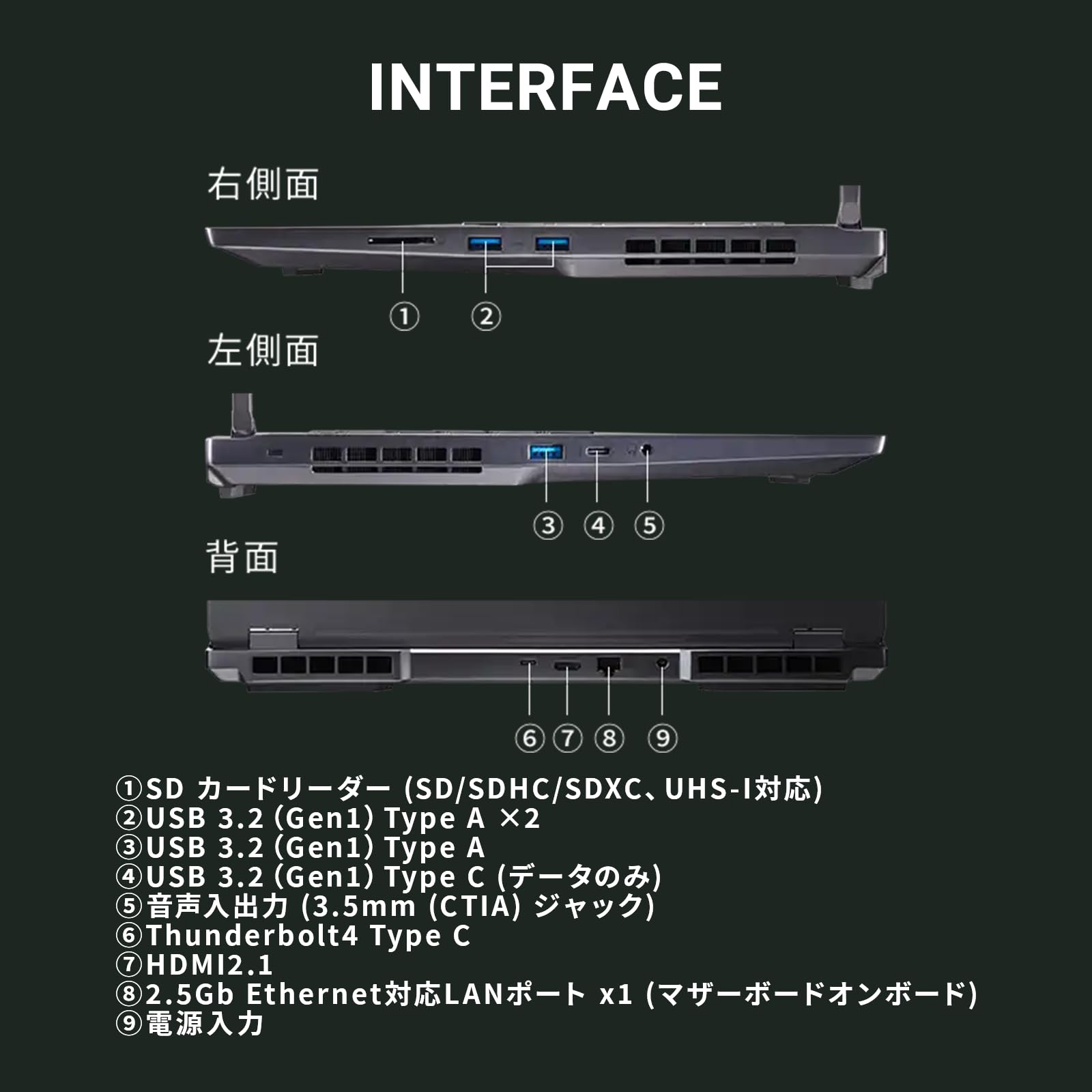 Amazon.co.jp: ガレリア ゲーミングノートPC GALLERIA UL9C-R49-6