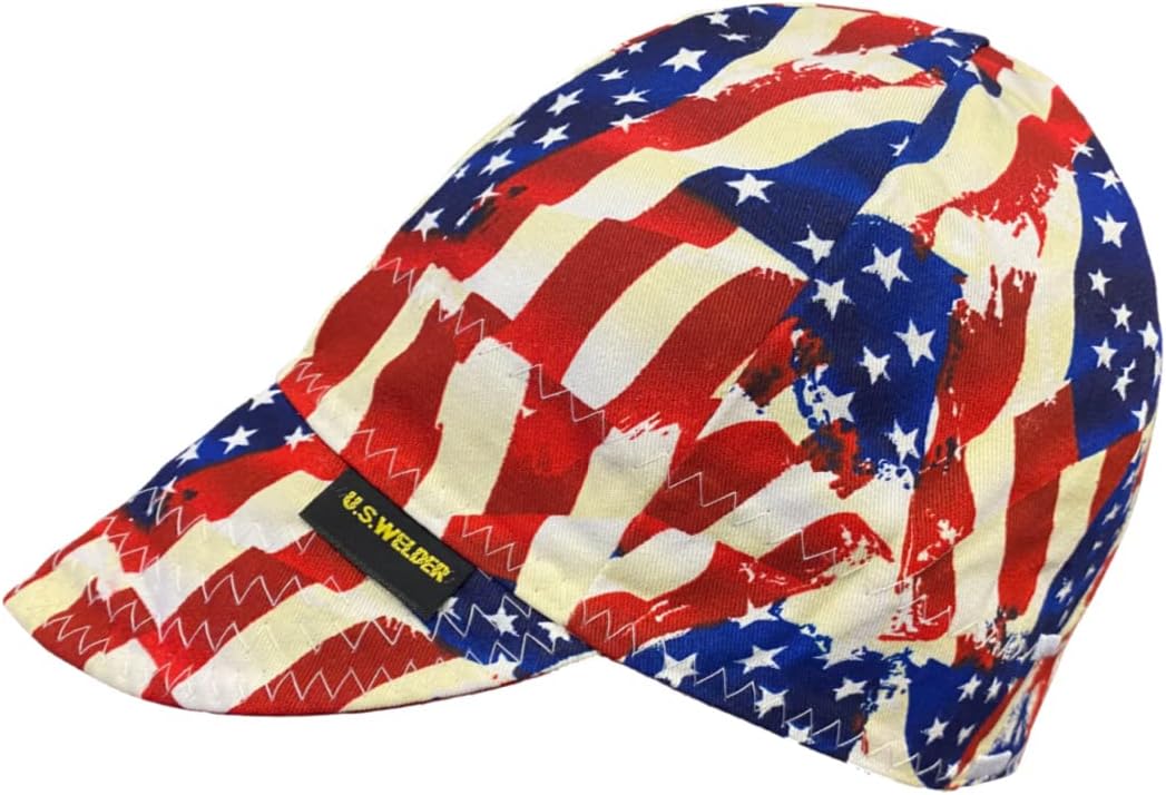 by Comeaux Supply Welding Cap Stars & Stripes (7 1/4) Multicolor