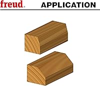 Vista 6 de Freud 40-094 broca biseladora de 7/8 x 1 pulgada con ángulo de 11-1/4 (vástago de 1/2 pulgada)