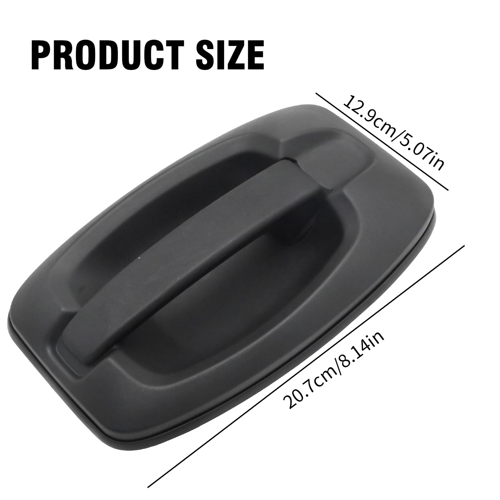 Hoypeyfiy 735426421 Maniglia per porta scorrevole con cavo, Maniglia per porta laterale sinistra o destra Ricambio per Fiat Ducato Sostituzione per Citroen Jumper Sostituzione per Peugeot Boxer