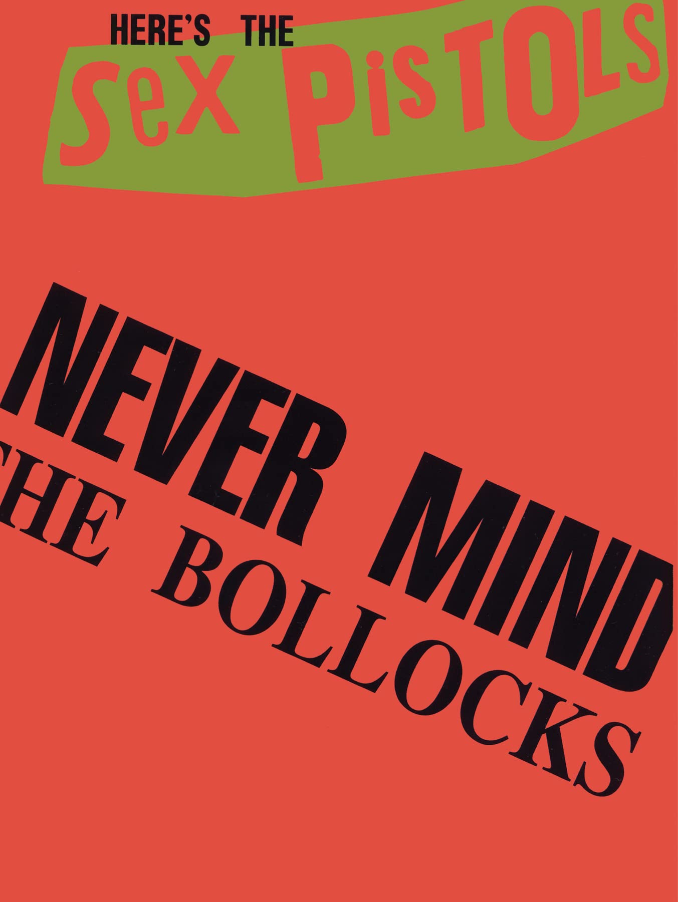 Never Mind The Bollocks, The Sex Pistols, Guitar, Printed Music