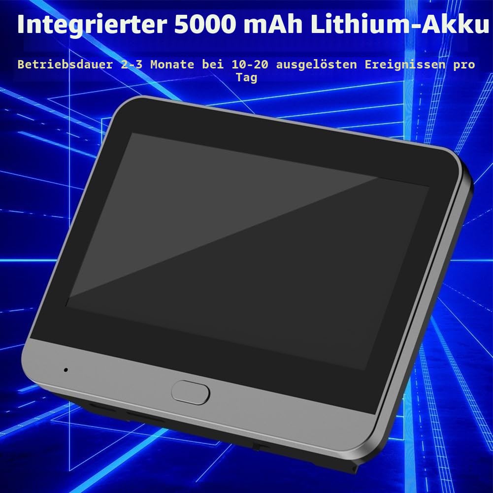 Interaktiver kabelloser visueller Türspion mit PIR-Sensor-Technologie für automatische Benachrichtigungen über menschliche Bewegungserkennung