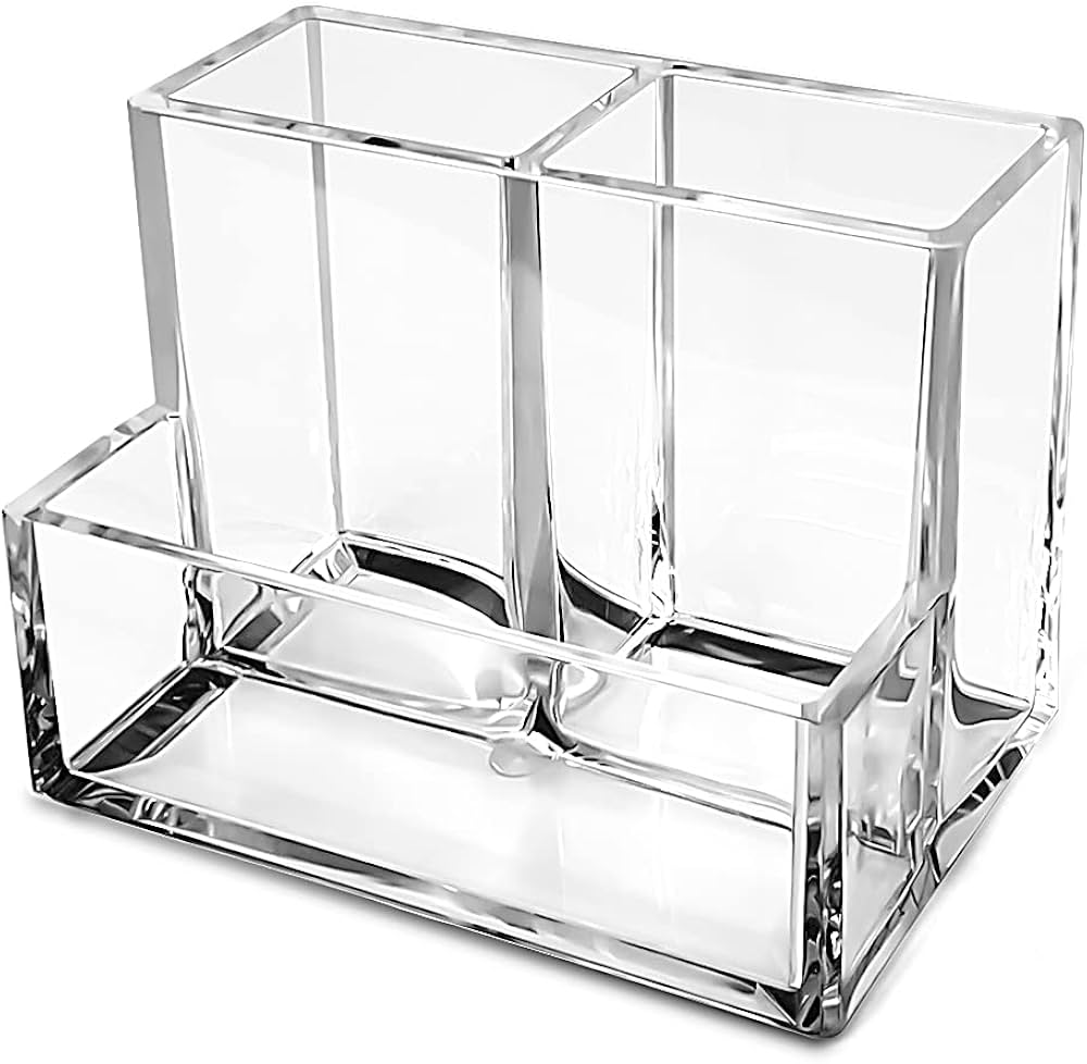 アクリル製ペン収納スタンド 90仕切 アクリル製ペン収納スタンド 90