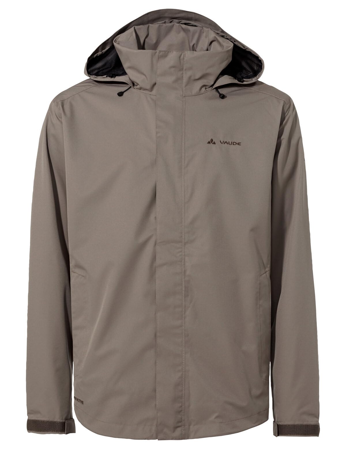 VAUDE Escape Light Regenjacke Herren wasserdicht – Leichte 2-Lagen Jacke mit verstaubarer Kapuze, winddicht und atmungsaktiv