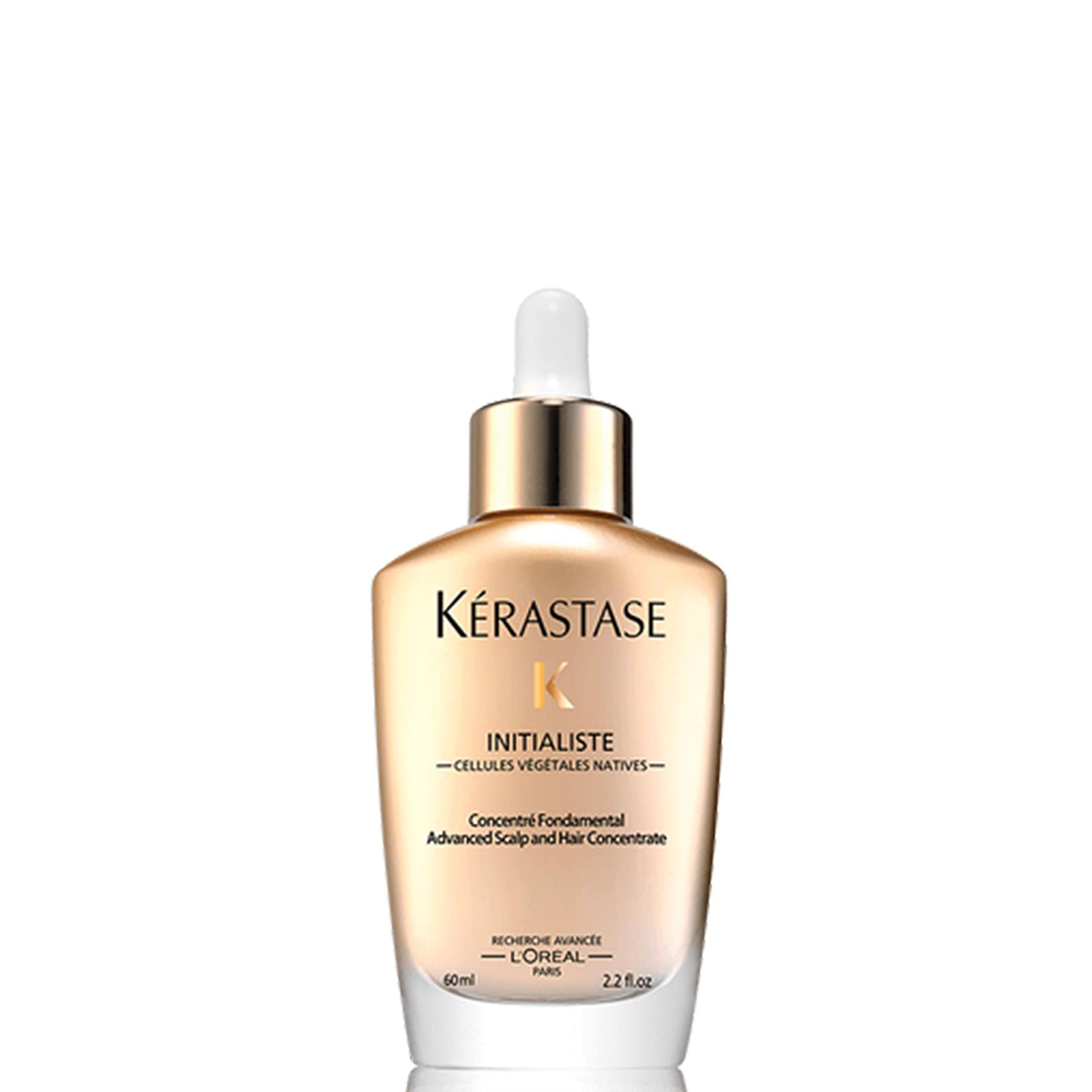 Kérastase Regenerierendes Haarserum für trockenes, feines bis normales Haar, Mit nativen Pflanzenzellen, Sérum Initialiste, 60 ml