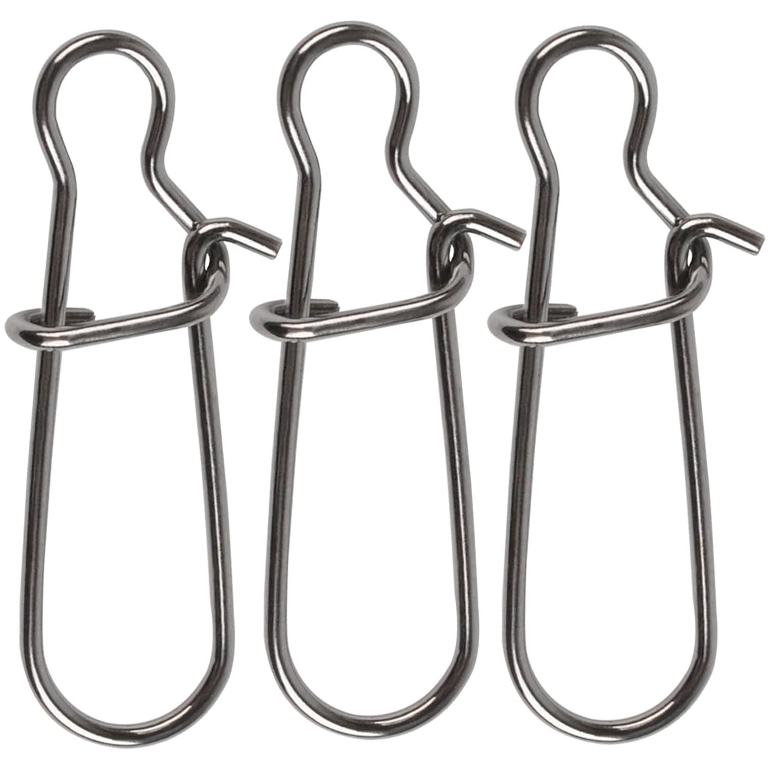 ENERHIKE 100pcs Duo Lock Snap Stainless Fishing Snap Quick Change High Strength Snap #1