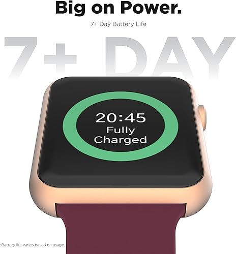 Miniatura 6 de iTouch Reloj inteligente Air 4 Jillian Michaels Edition con 90 días de membresía a su aplicación de fitness - Rastreador de frecuencia cardíaca,