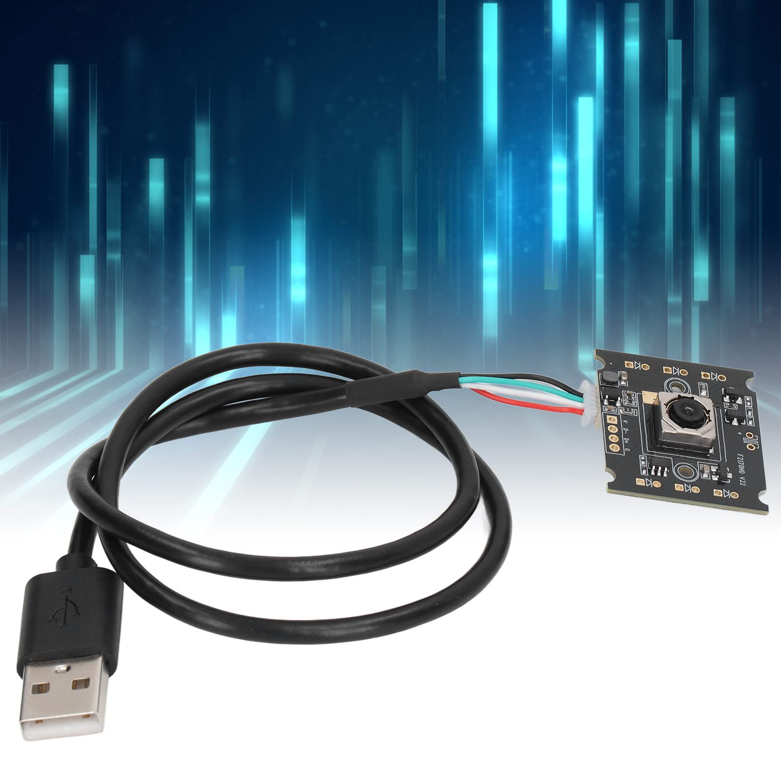 Scheda Fotocamera Mini USB, Modulo Fotocamera con Messa a Fuoco Automatica da 2 MP, Scheda Immagine Uscita USB 30FPS Scheda Webcam USB, Controlli