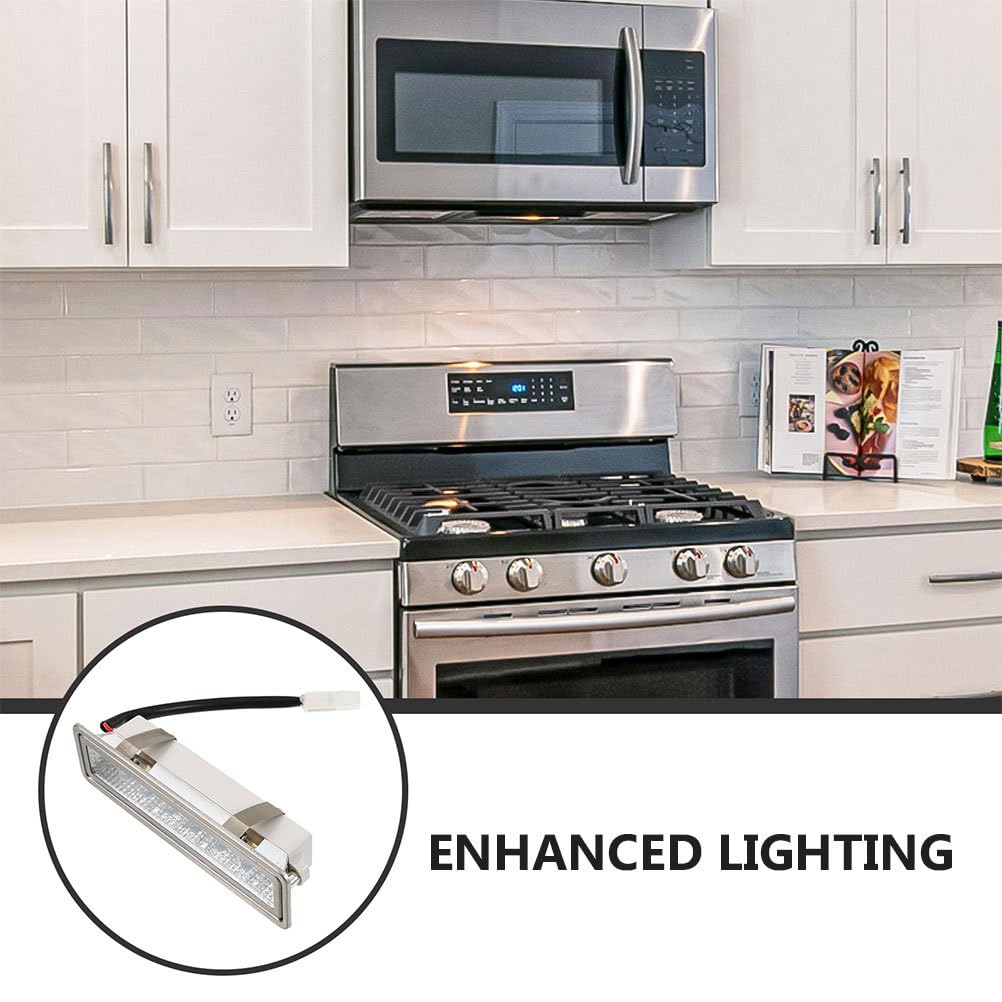 ANDRESLAD 2pcs LED Range Hood Light Bulbs Cool Replacement for Integrated Stoves Kitchen Vent Hoods Energy Efficient Bright LED Lighting Easy Install - Image 3