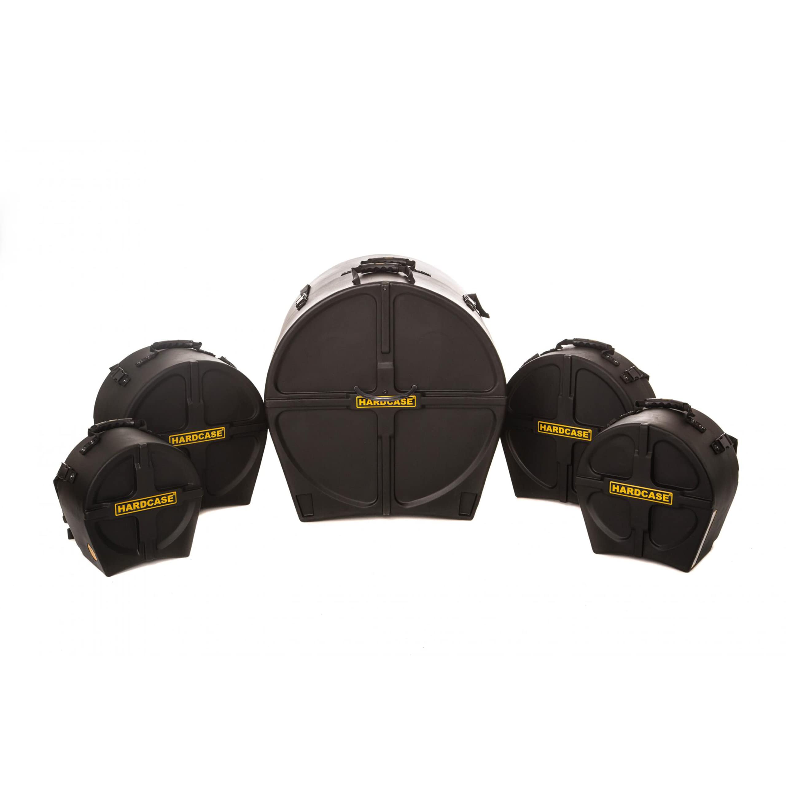 Hardcase Design HROCKFUS-3 Rock-FUSION-3 Case Set con custodia e battente da