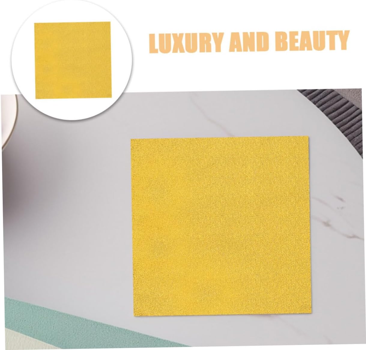 300pcs Gold Foil Wrapper Wrapping Paper for Candy Making Supplies Aluminum Foil Packaging Paper