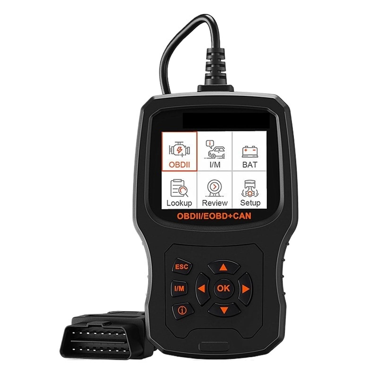AD530 Scanner OBD2 for auto Lettore di codici professionale Tester for batteria Controllo motore Strumento di scansione diagnostica for auto OBD 2