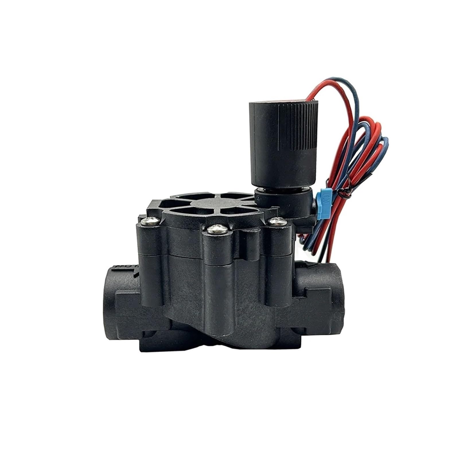 Czdiqxvf 45659 3/8'' 1/2"" 3/4"" 1"" Water Solenoid Valve 220V 12V 24V Normally Closed Nylon Valve For Farm Garden Landscape Irrigation(,Dc Latching(6-20V))