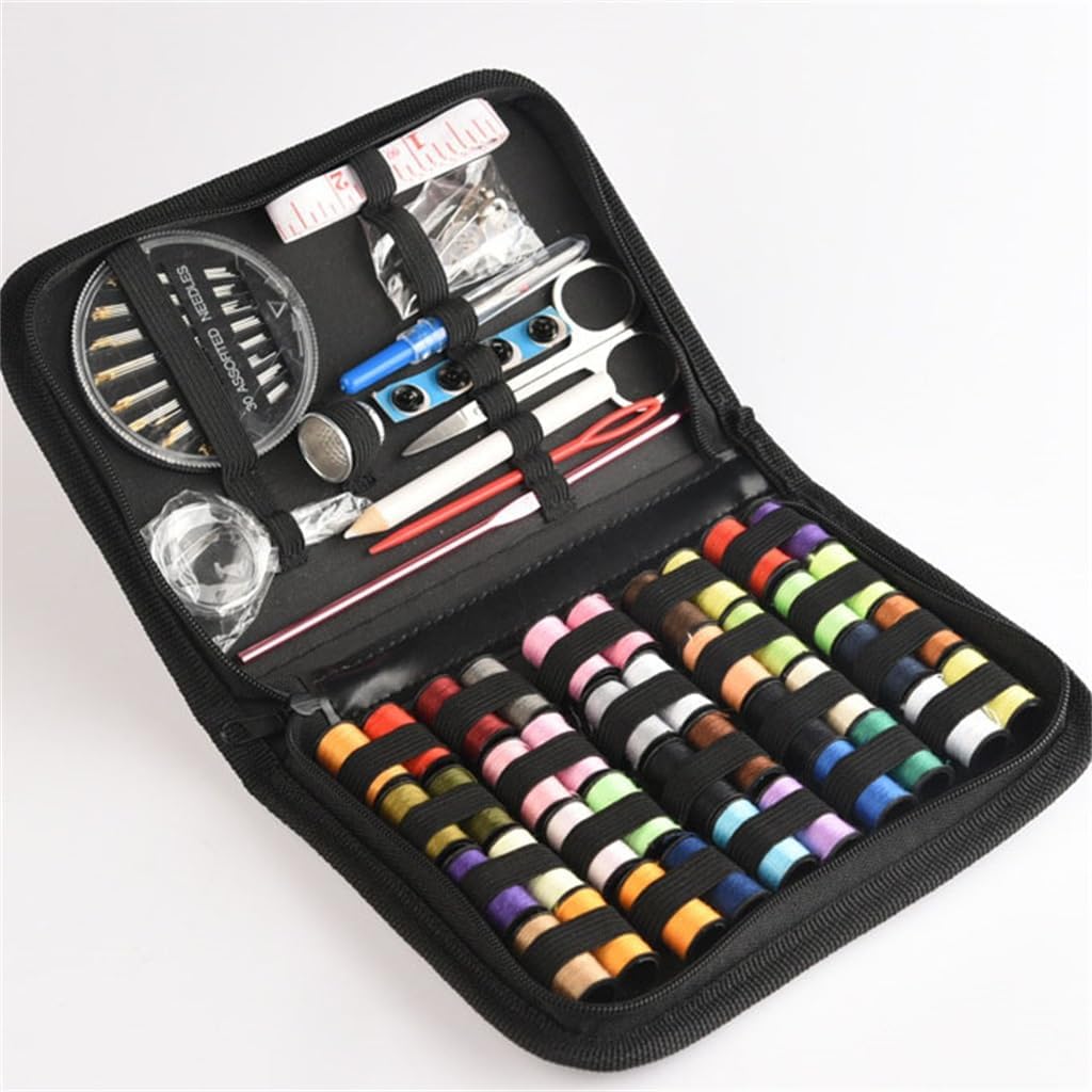 EINVARIOUS Convenient Needle and Thread Bag Set Travel Multifunctional Sewing Home Repair Tool