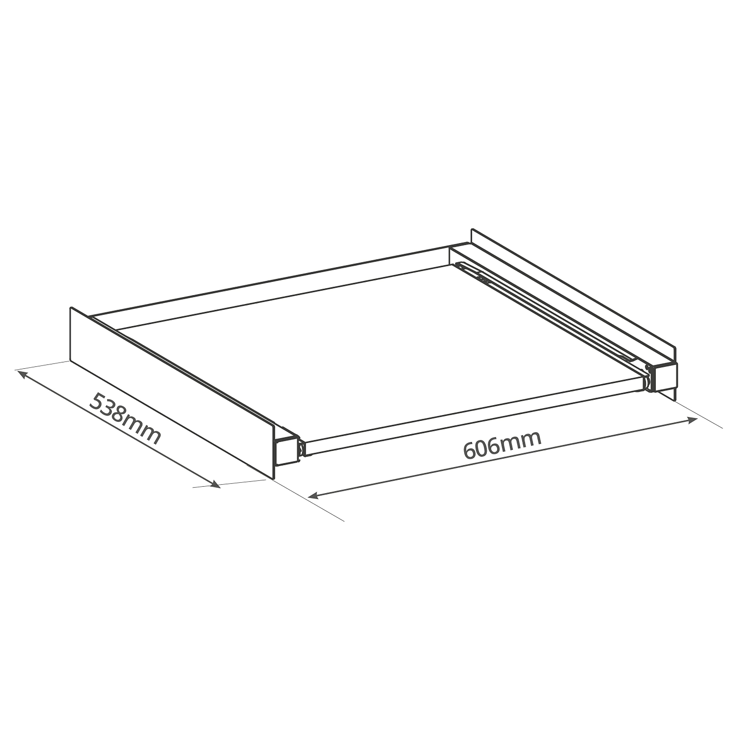 GSC Garsaco - Soporte de Unión para Lavadora y Secadora | Maximiza Espacio | Instalación Fácil | Diseño Adaptable y Duradero, Multicolor