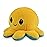 TeeTurtle - The Original Reversible Octopus Plushie - Starry Eyes - Cute Sensory Fidget Stuffed Animals That Show Your Mood