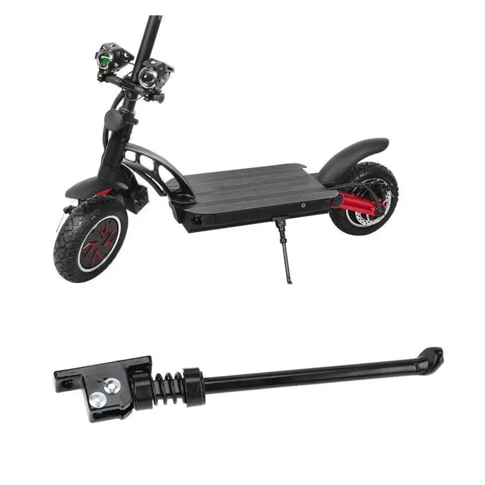 Support de pied for trottinette électrique, Compatible With KuGoo, M4 M4 Pro, support de stationnement étendu Béquille de rechange pour trottinette électrique