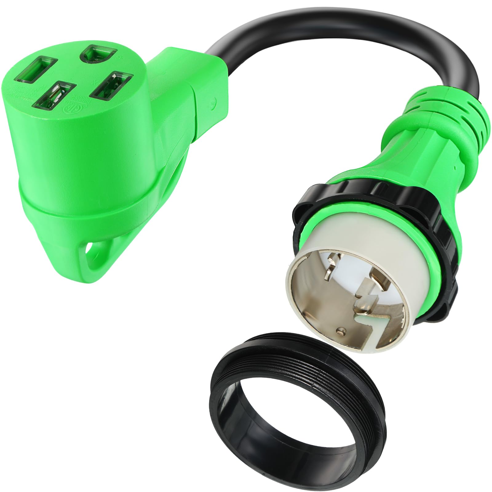 Amazon.com: Kanayu NEMA Ss2-50P to 14-50R RV Power Extension