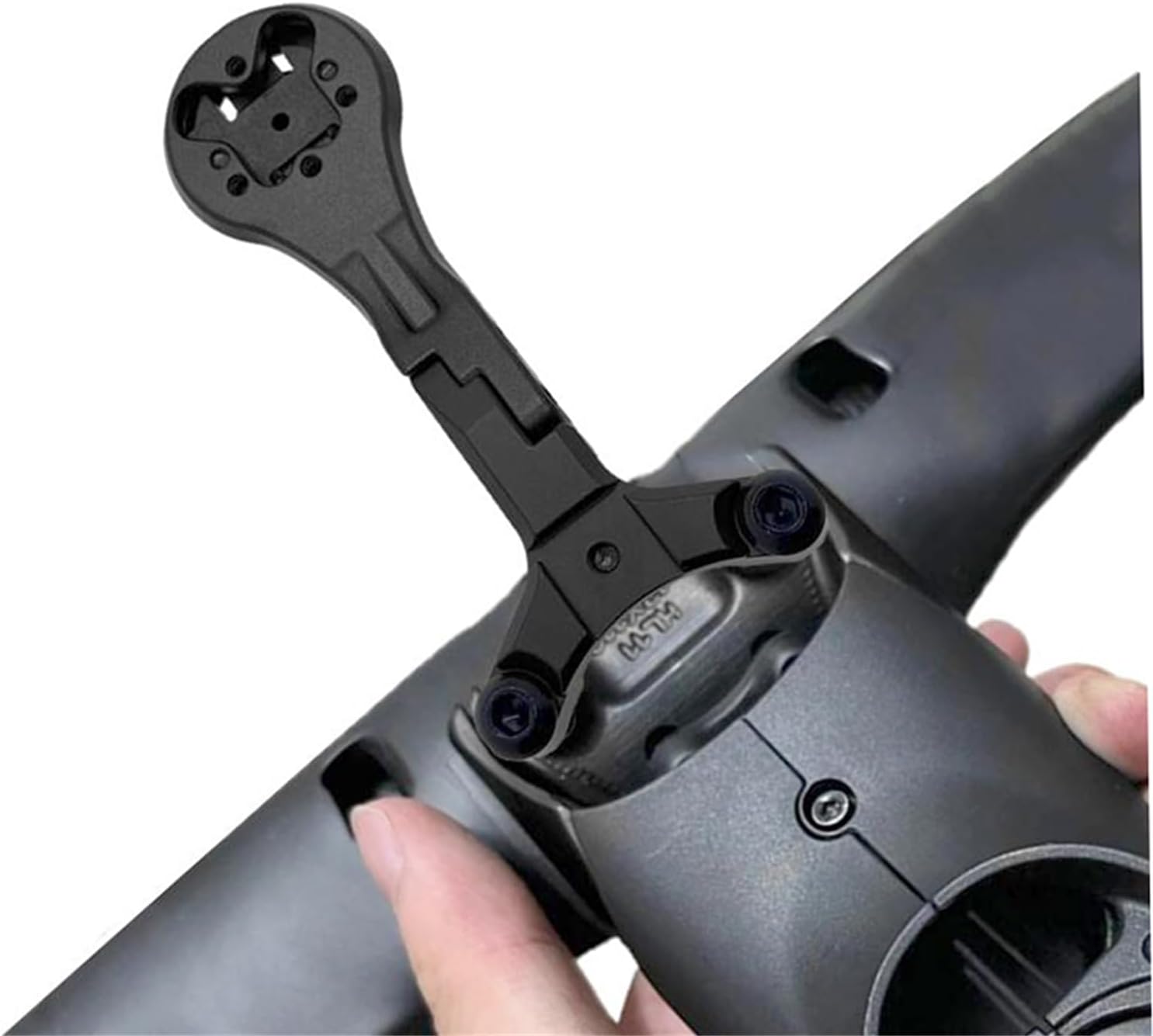 Bike Mount Bracket for Cannon Dale Supersix Systemsix Knot Bar | Compatible with Gar min/Mage ne/Wa hoo/Bry ton/IGPS, Sport Camera Mount, Headlight Mount, Adapters Included
