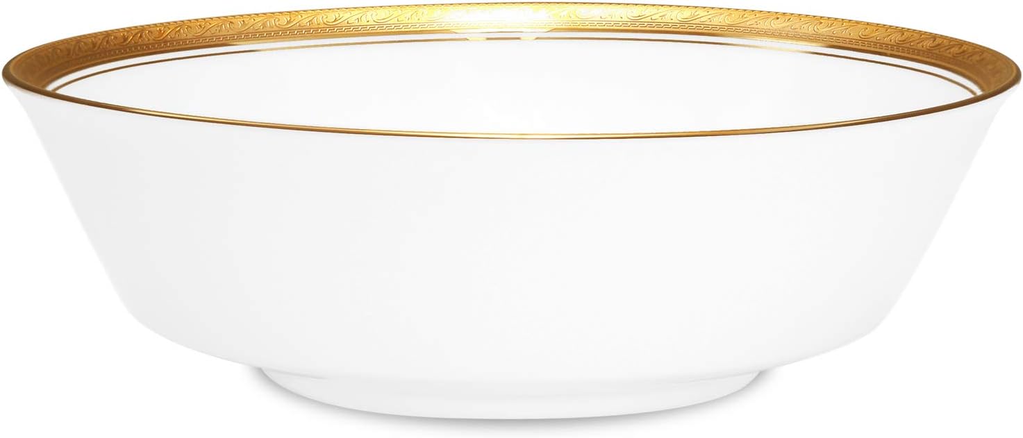 NoritakeCrestwood Gold Round Vegetable Bowl
