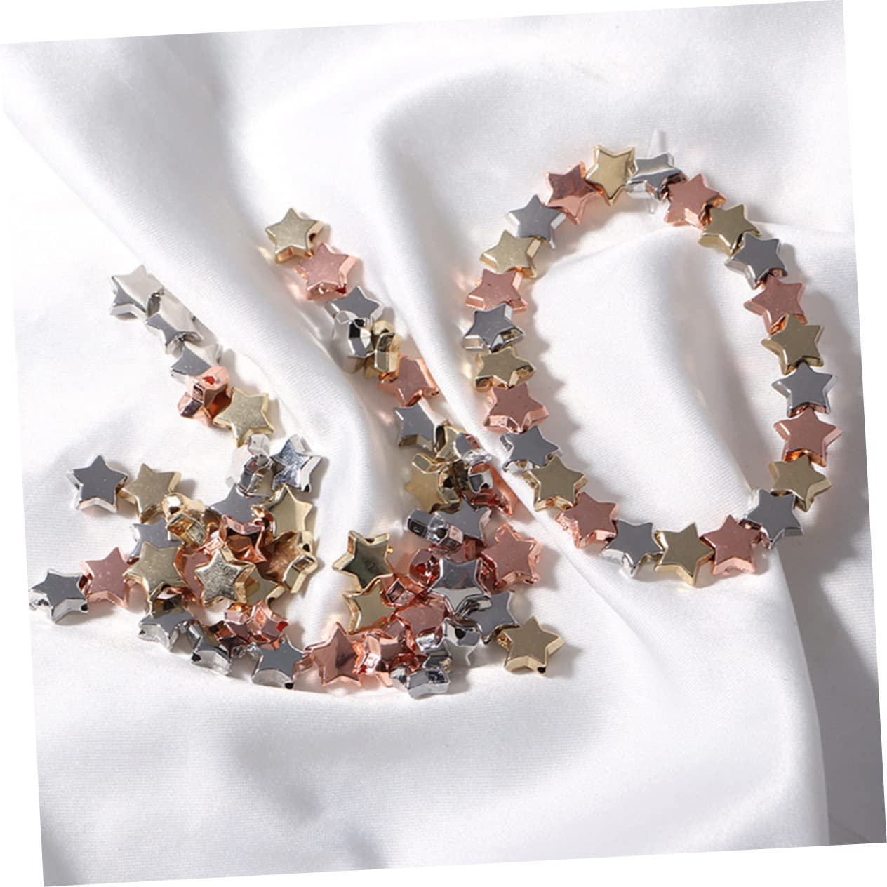 SHINEOFI 1500piezas Abalorios Sueltos Forma De y Pulseras Perfectos Para Manualidades
