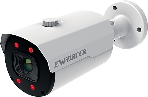 Seco-Larm EV-Y1501-AMWWQ Enforcer HD Cámara bala varifocal de 5MP Sensor CMOS de 5MP de 12.8" Resolución máxima de 2592x1944 Lente varifocal de