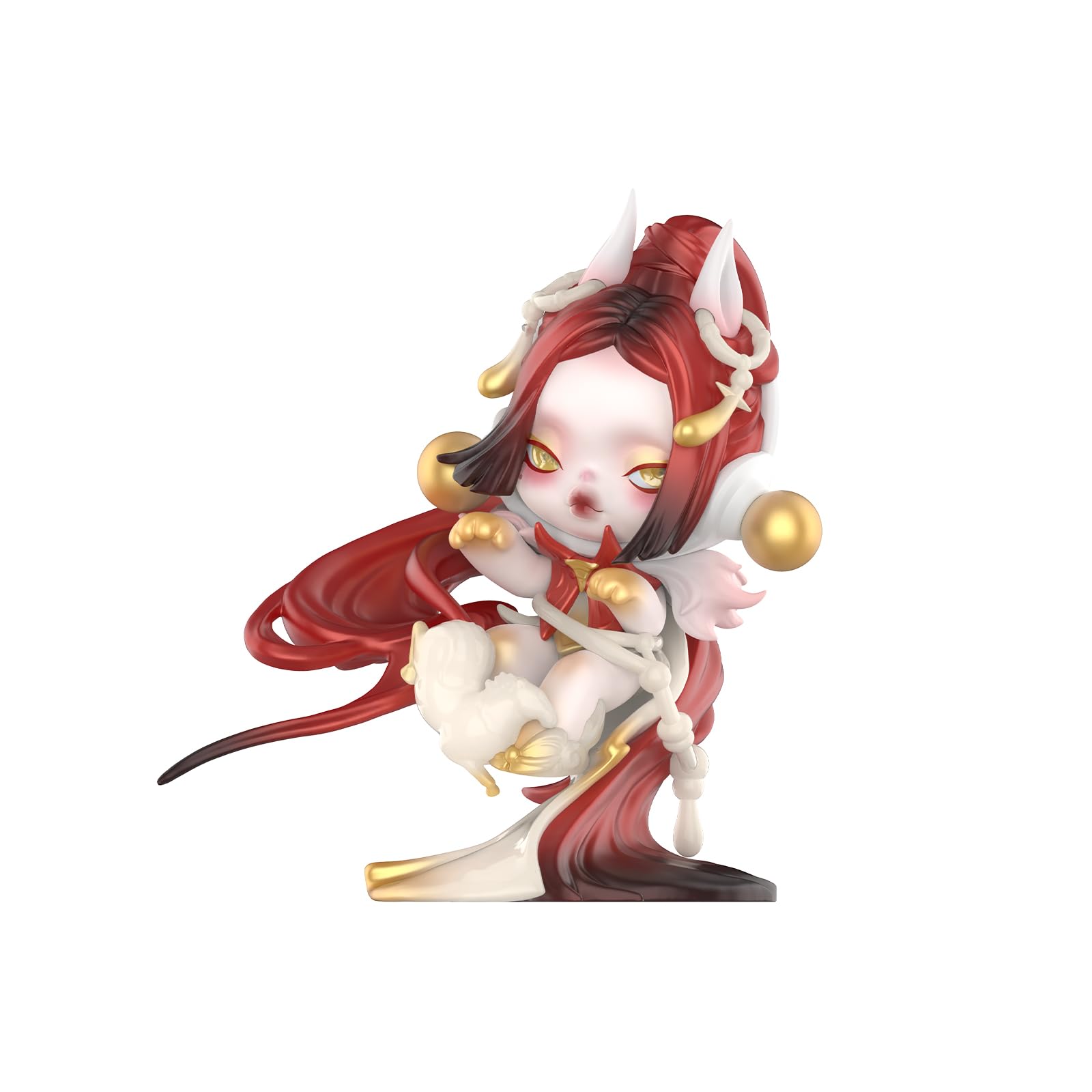 POP MART SKULLPANDA Celestial Horse Figure 3.9in PVC ABS Collectible