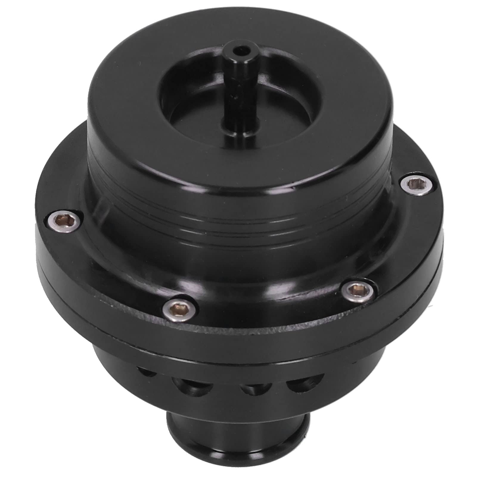 Válvula de Descarga de turbina válvula de Descarga Universal de Aluminio de 25 mm Turbo Bov para Focus RS MK1 / Escort Cosworth/Sierra Cosworth(Negro)