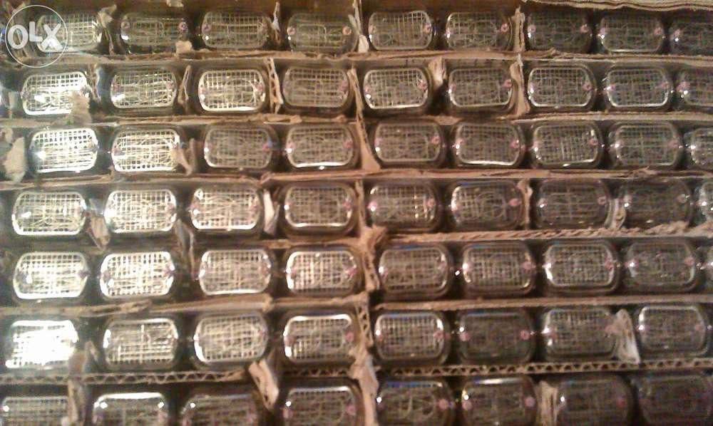 In12 new nixie tubes 6 pcs.