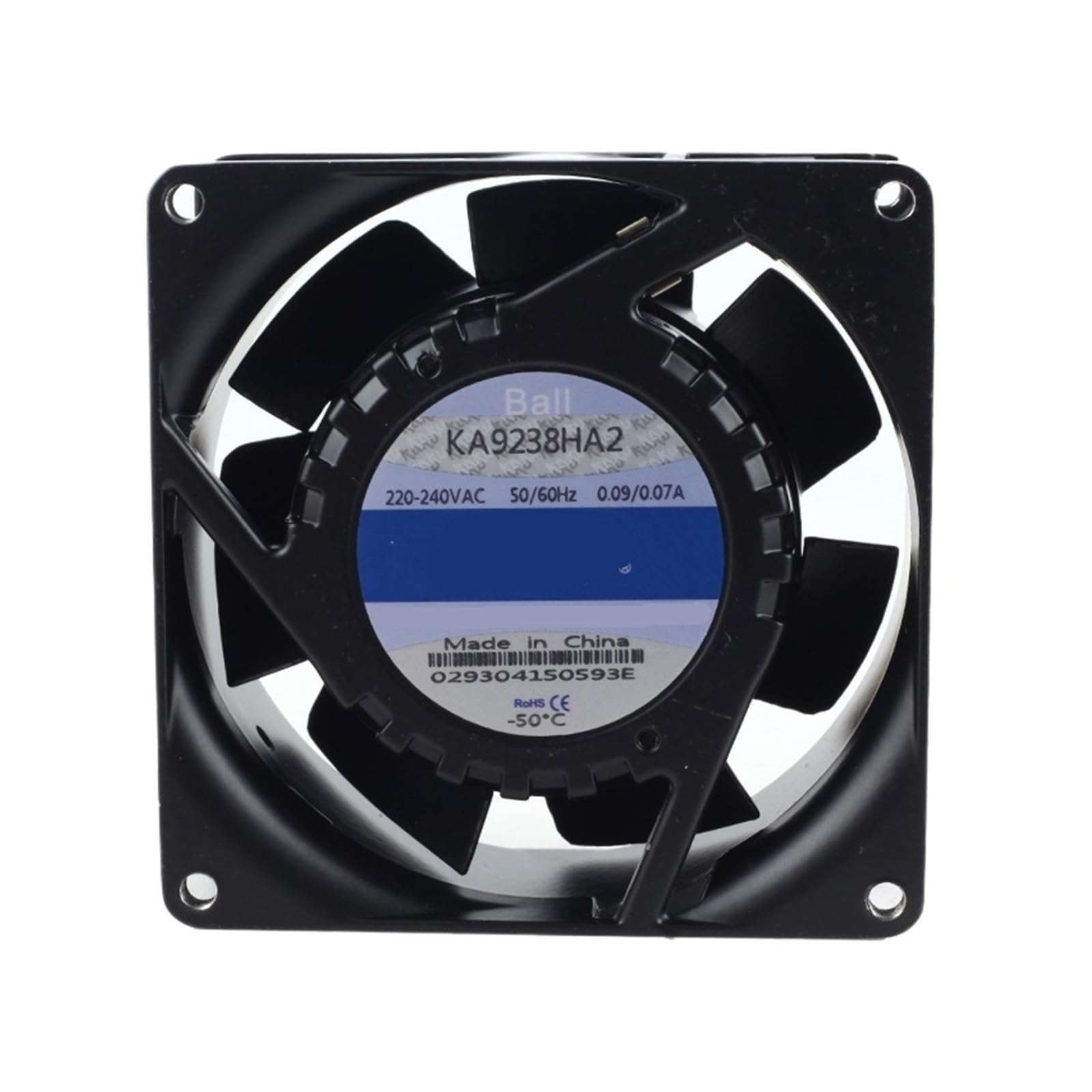 LZIKKGKI 9cm fan KA9238HA2 AC220V 92x92x38mm 0.08/0.07A 9238 AC Cooling Fan