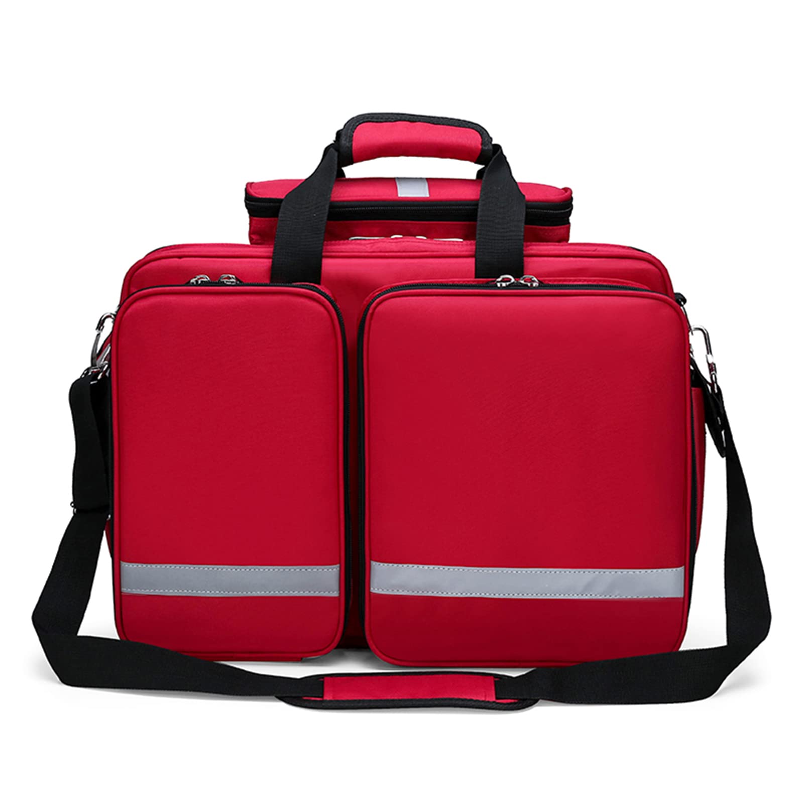 Bolsa de primeros auxilios vacía, bolsa de primeros auxilios vacía, bolsa de primeros auxilios grande profesional, bolsa de primeros auxilios para emergencias, ideal para EMT, EMS, paramédicos