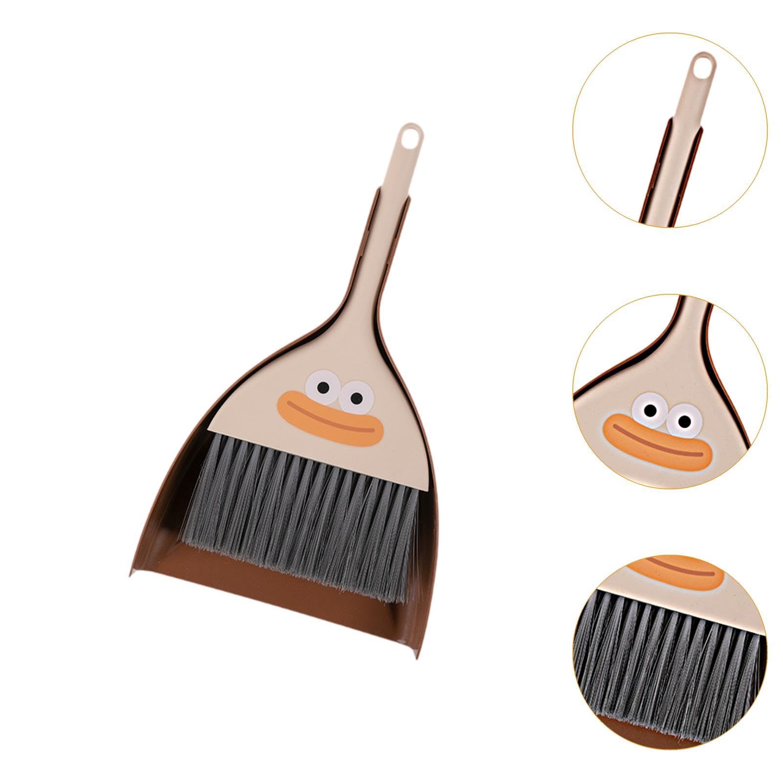 Amagogo Balai Et Pelle Pour Enfants – Kit De Nettoyage Rigolo Avec Design Grand Sourire, Idéal Pour Imiter Les Grands