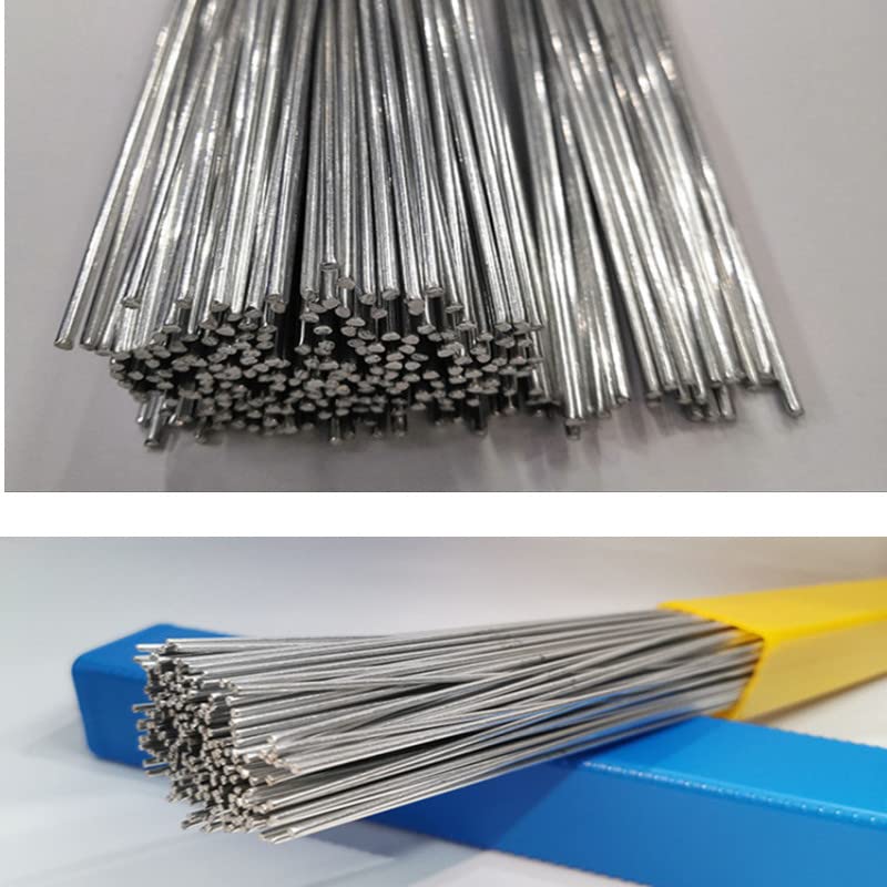 Srebrne pręty do lutowania twardego aluminium, Aluminum Welding Rods 1.6-2mm Diameter 25-50cm Length Pack Of 10 Or 20 PCS(1.6mm-50cm,20pcs)