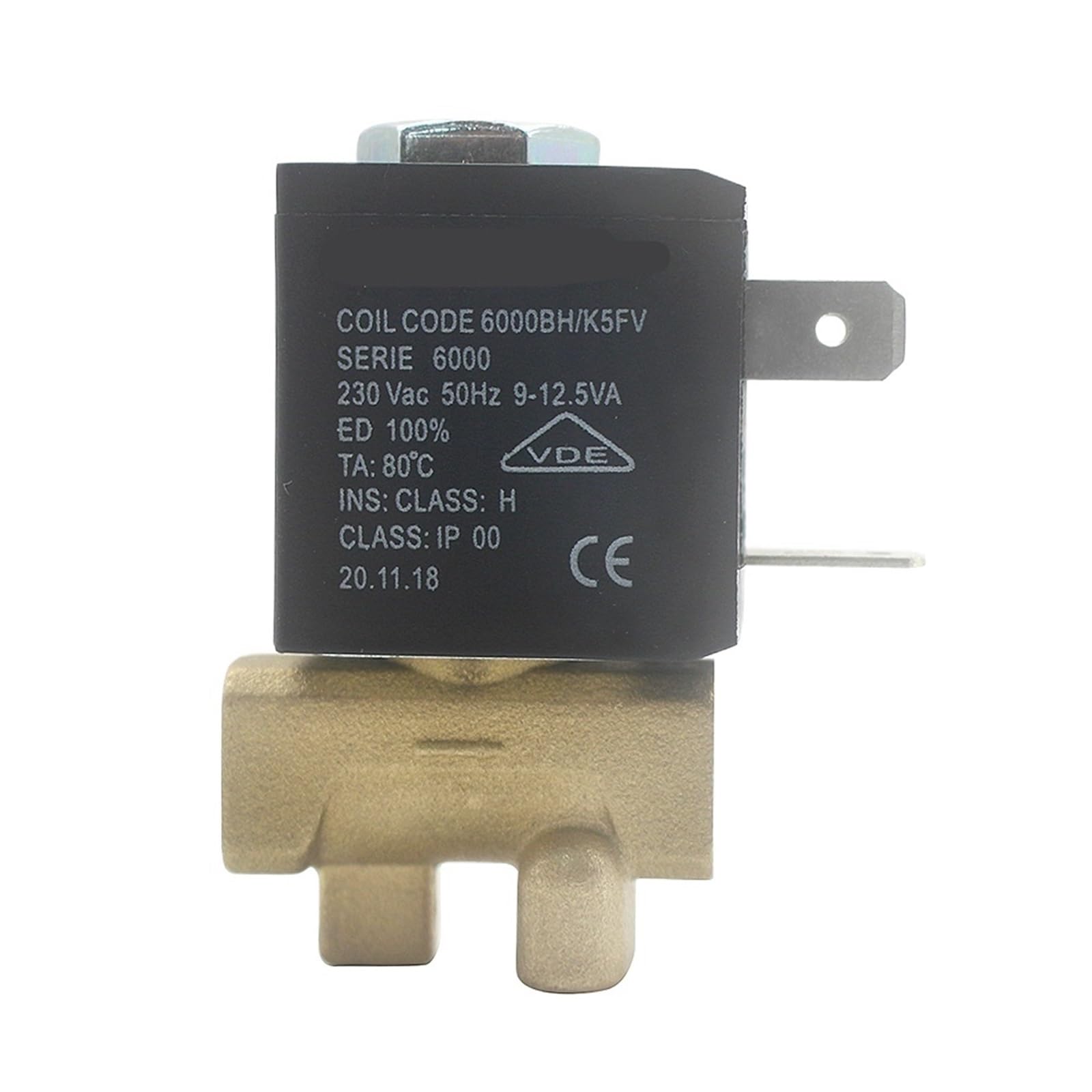 Électrovanne 230V NC série 6000 pour stopper les fuites d'eau et air