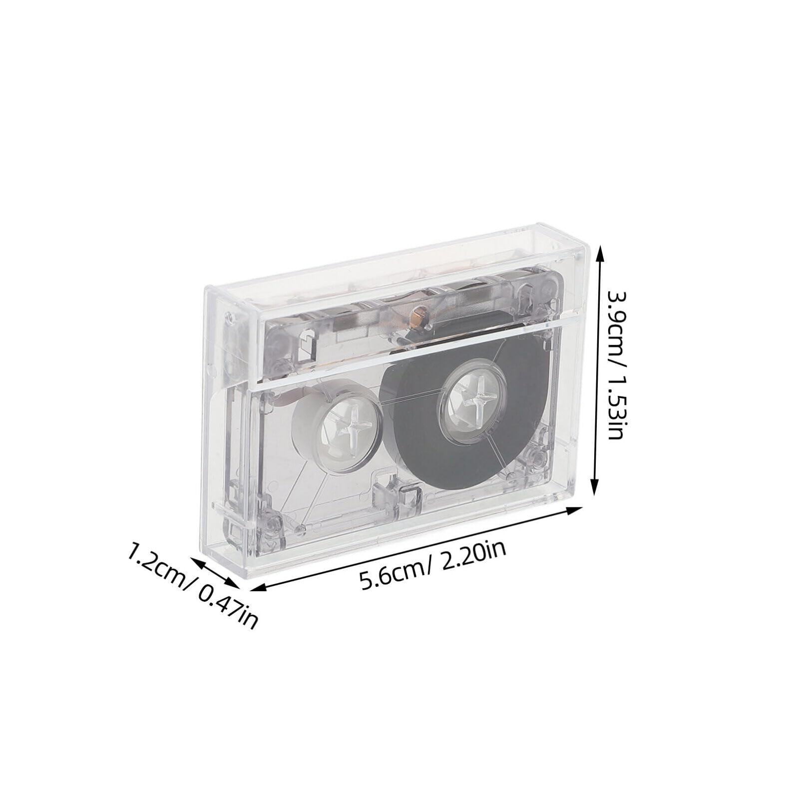 Blanche Cassettes Audio Vierge 60 Minutes Plastique DIY