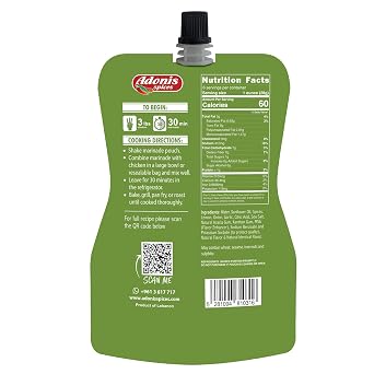 Adonis - Chicken Shawarma Quick Marinade, 6 oz (170g), Ready to Use Liquid Seasoning Marinade