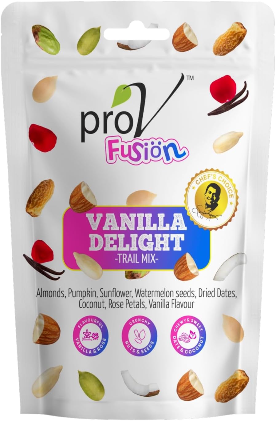 ProV Fusion - Vanilla & Nutty Fruit Mix 200gms